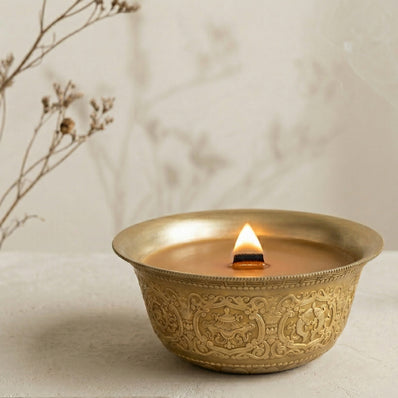 Temple Sandal Light | Tibetan Incense Candle